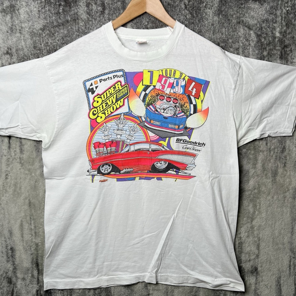 Vintage Super Chevy Show Tour 94 BF Goodrich Parts Plus Magazine Single XL